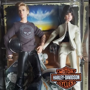 Harley barbie set new